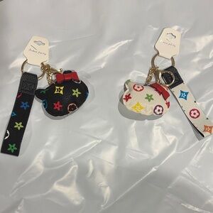 Hello Kitty Keychain Set with Wrist Straps